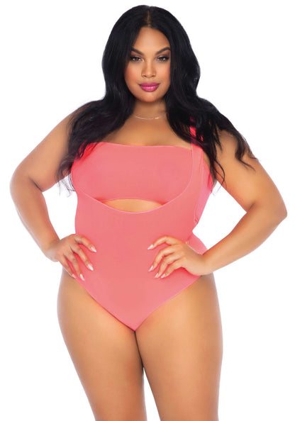 Leg Avenue 89261X Bandeau & suspender bodysuit Plus Size