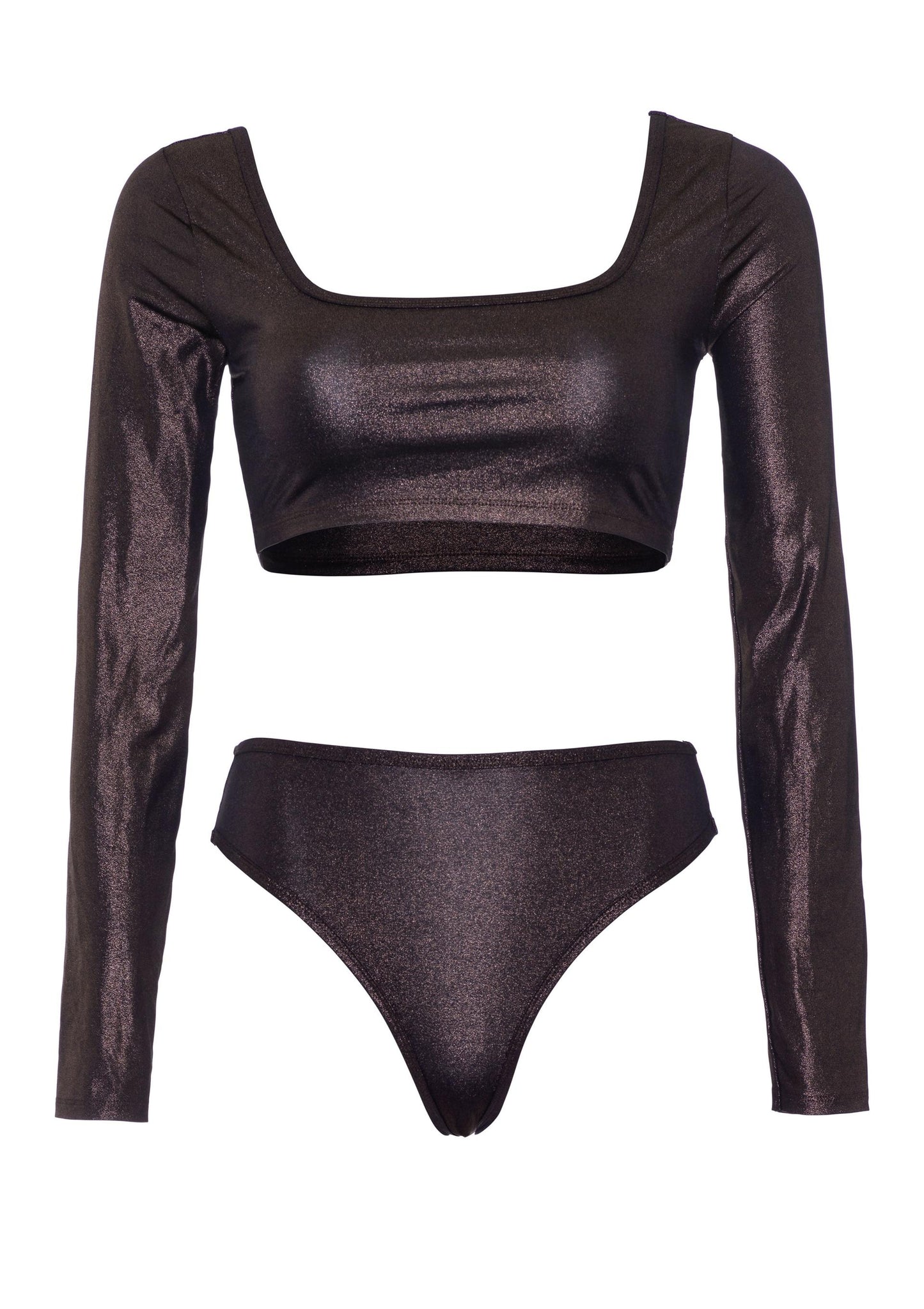 Leg Avenue 89262 Crop top and high waist brief