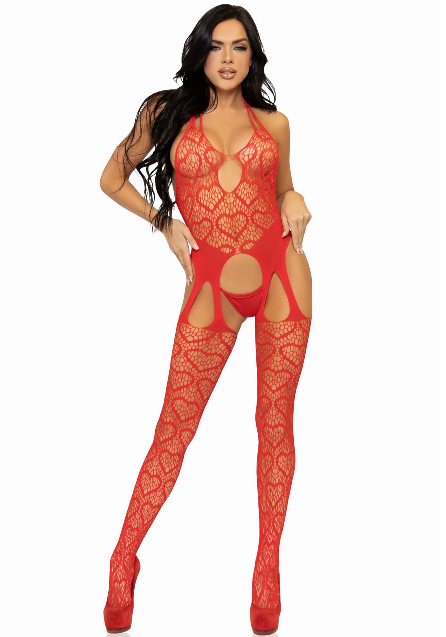 Leg Avenue 89306 Net suspender bodystocking