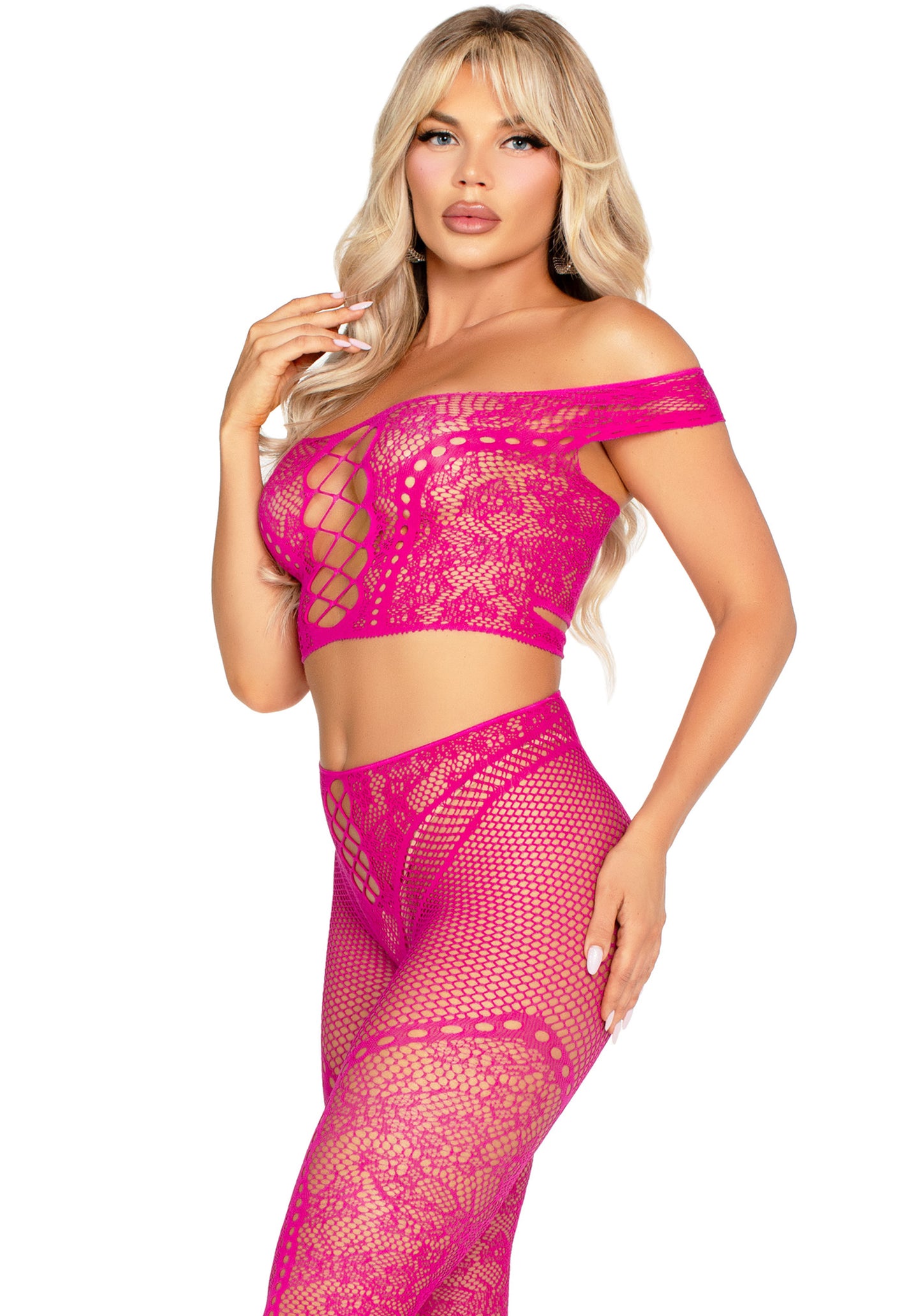 Off Shoulder Crop Top and Legging