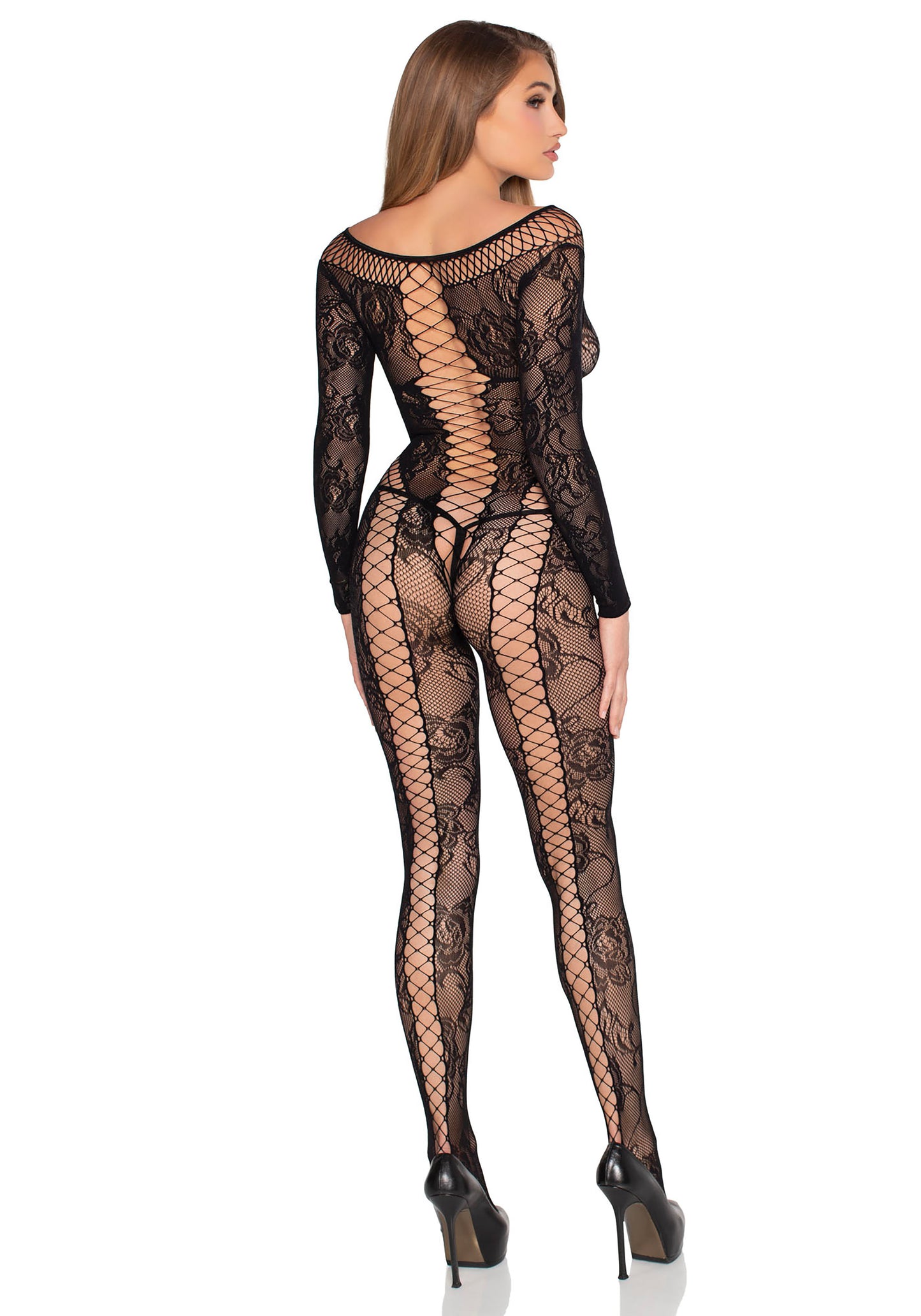 Lace Crotchless Lingerie