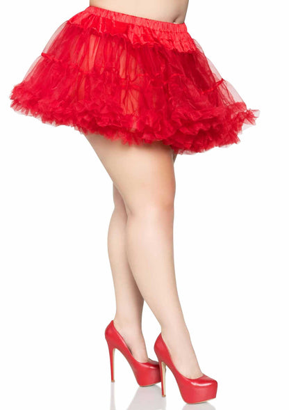 Plus Layered Tulle Petticoat