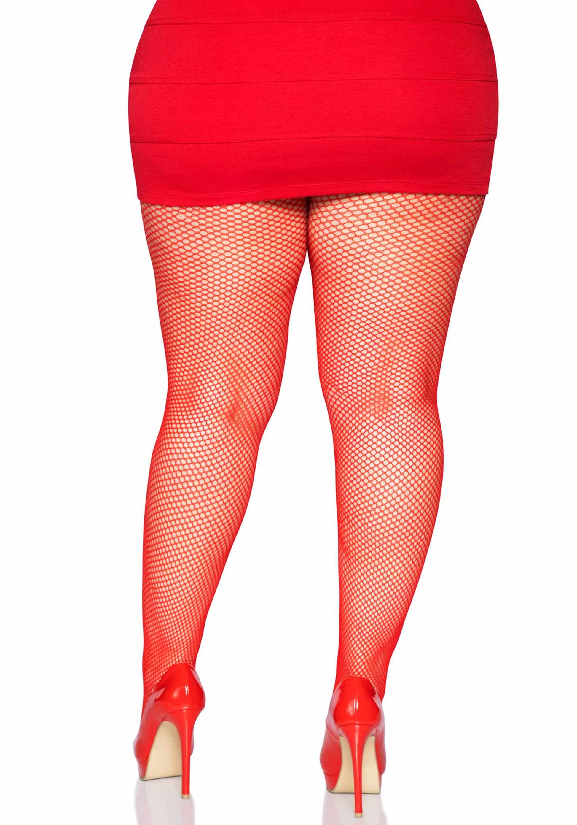 Leg Avenue 9001Q Fishnet Pantyhose Plus Size