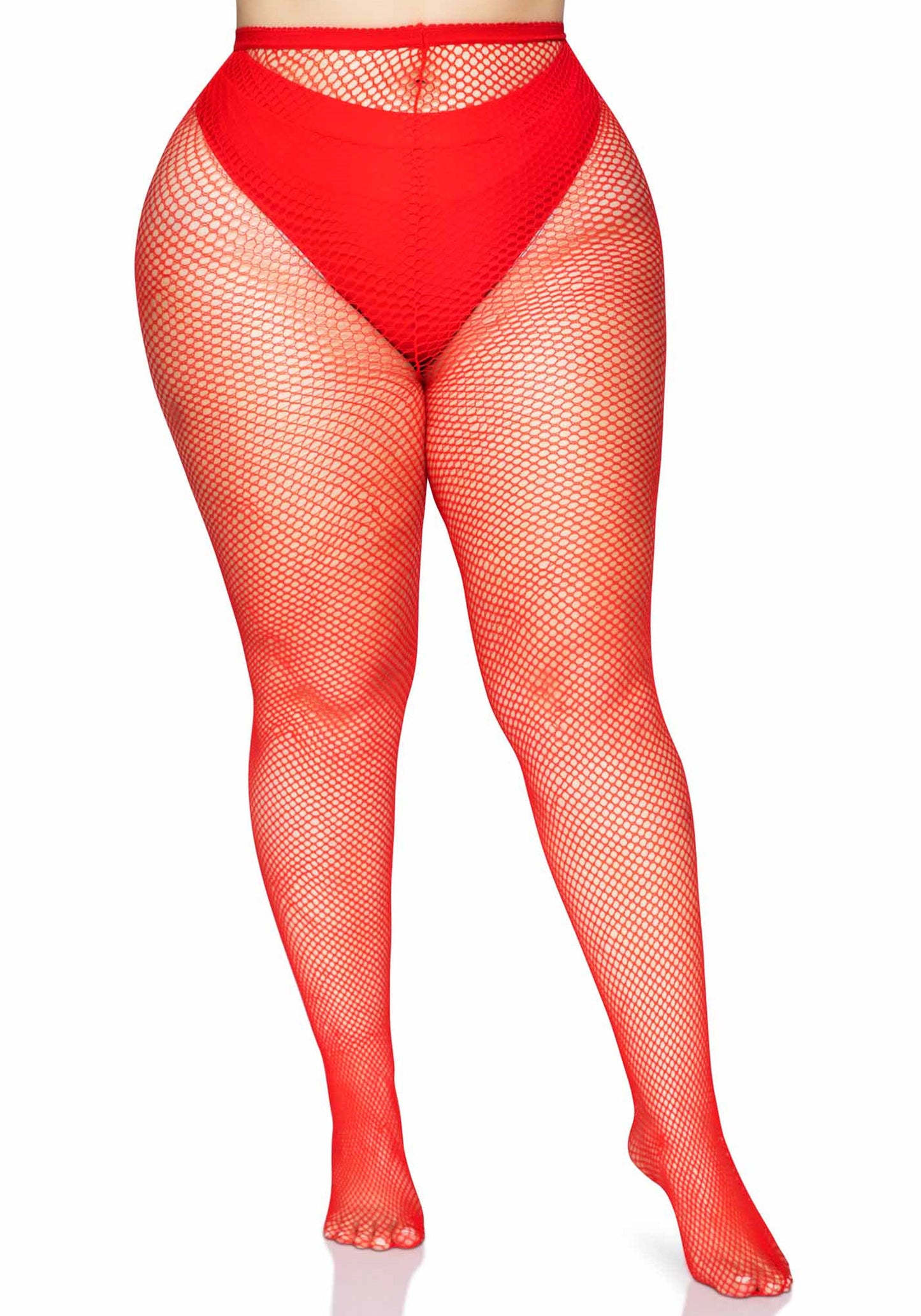 Leg Avenue 9001Q Fishnet Pantyhose Plus Size