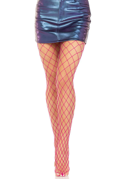 Elastane Diamond Fishnet Pantyhose