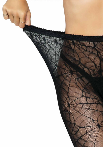 Spider Lace Pantyhose