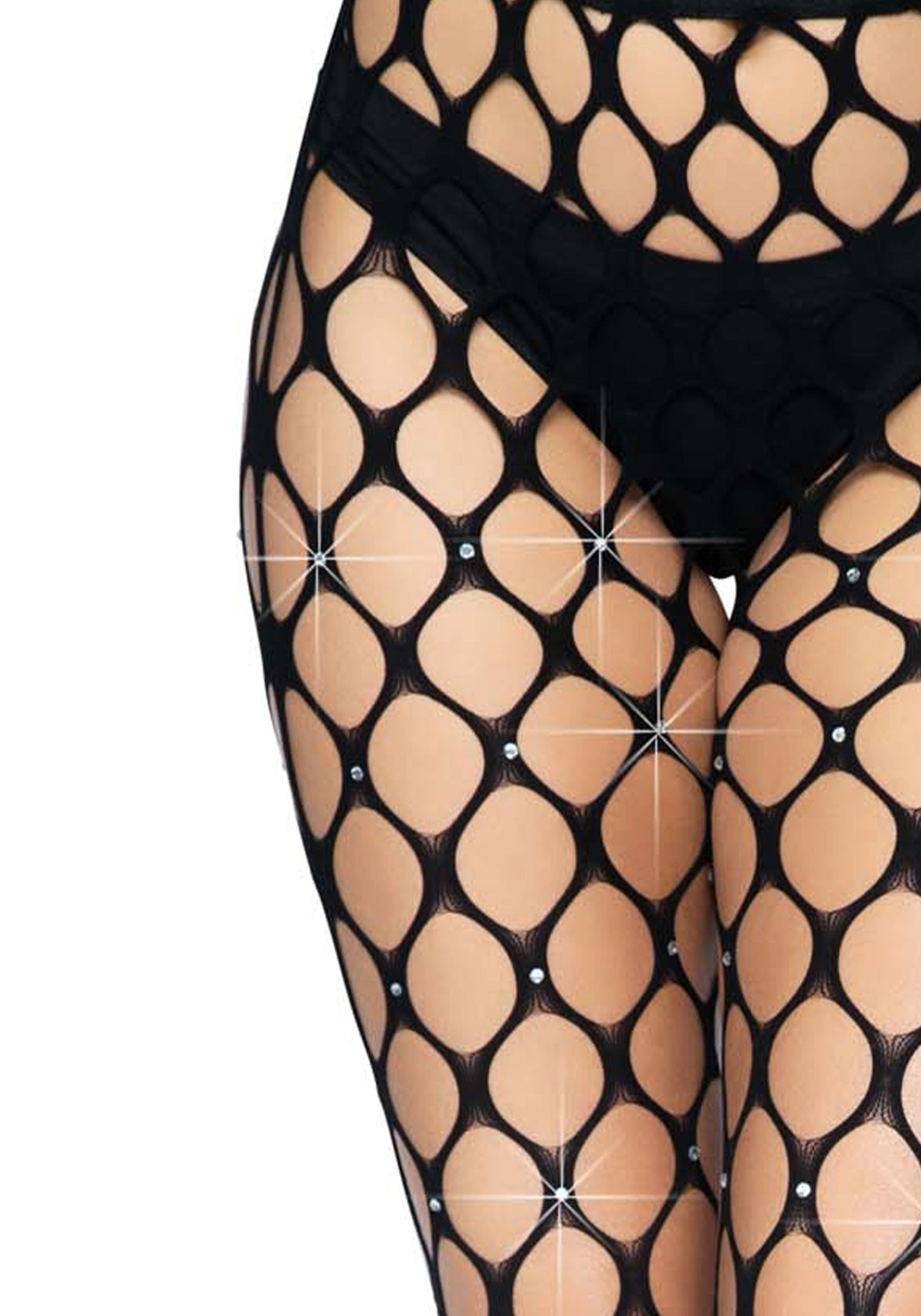 Leg Avenue 9713 Rhinestone net tights