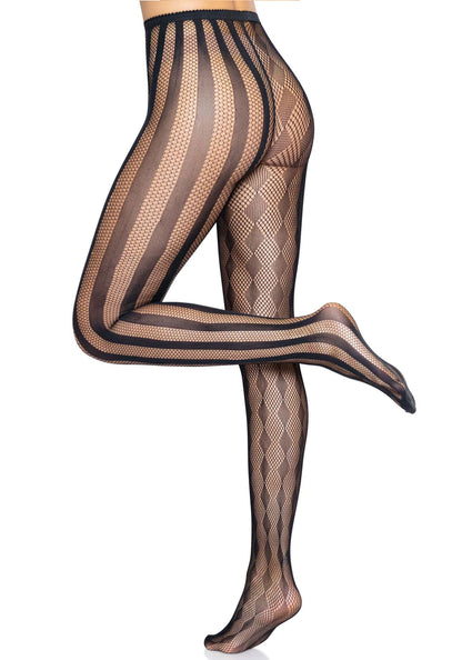 Harlequin Net Pantyhose