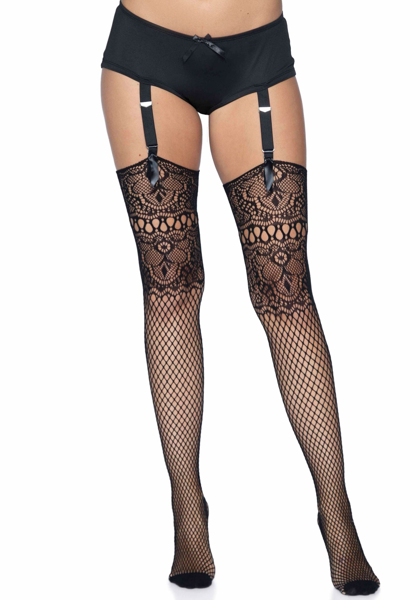 Leg Avenue 9901 Fishnet backseam stockings