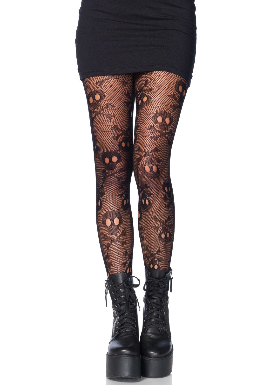 Leg Avenue 9986 Pirate skull net pantyhose