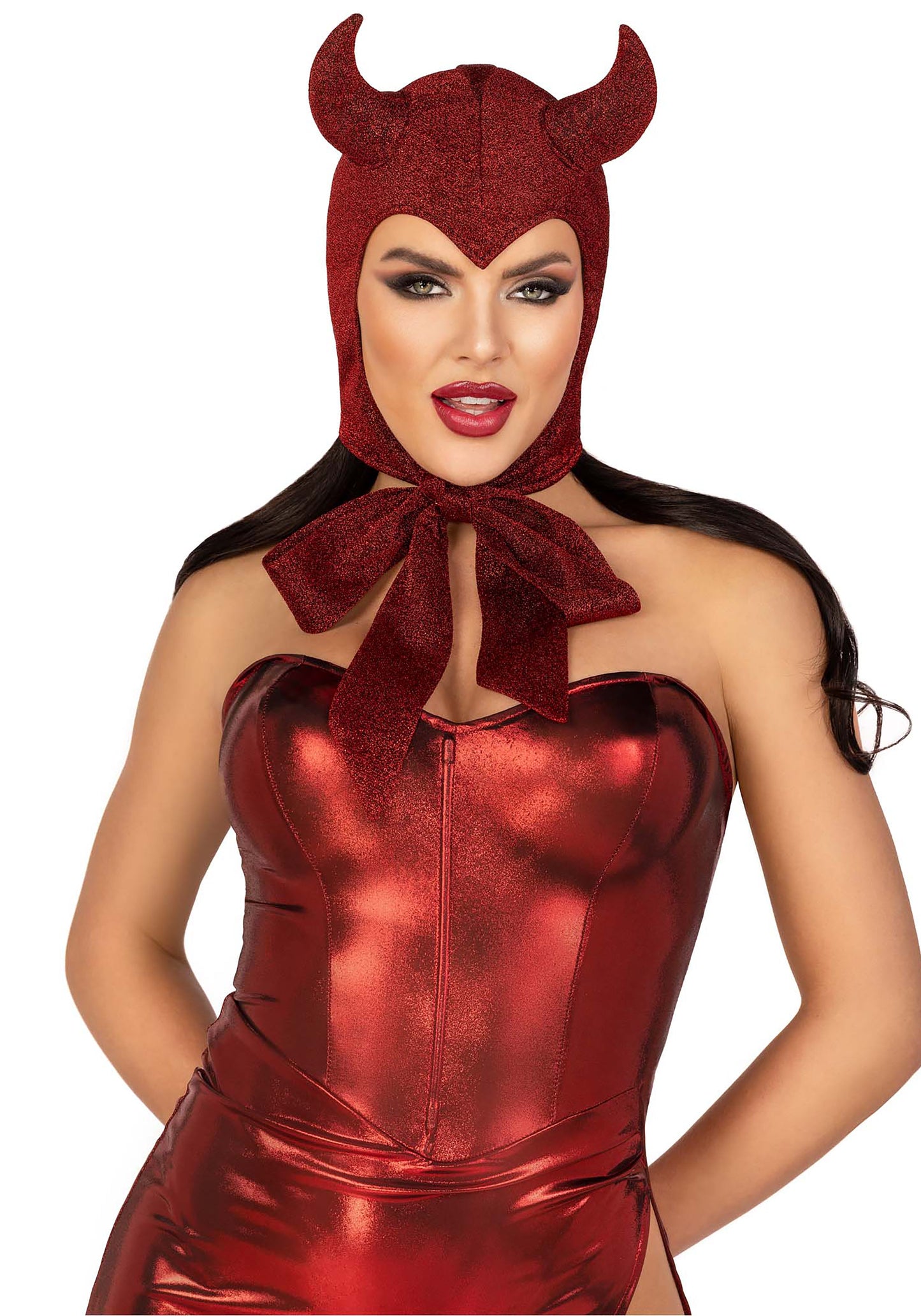 Glitter Vintage Devil Bonnet