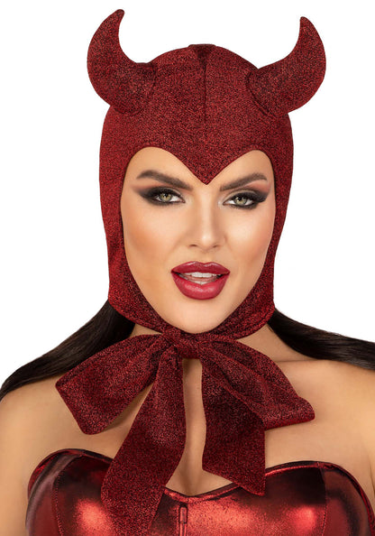 Glitter Vintage Devil Bonnet