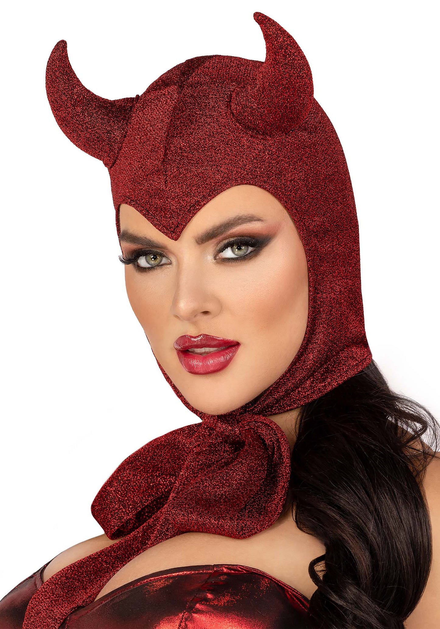 Glitter Vintage Devil Bonnet