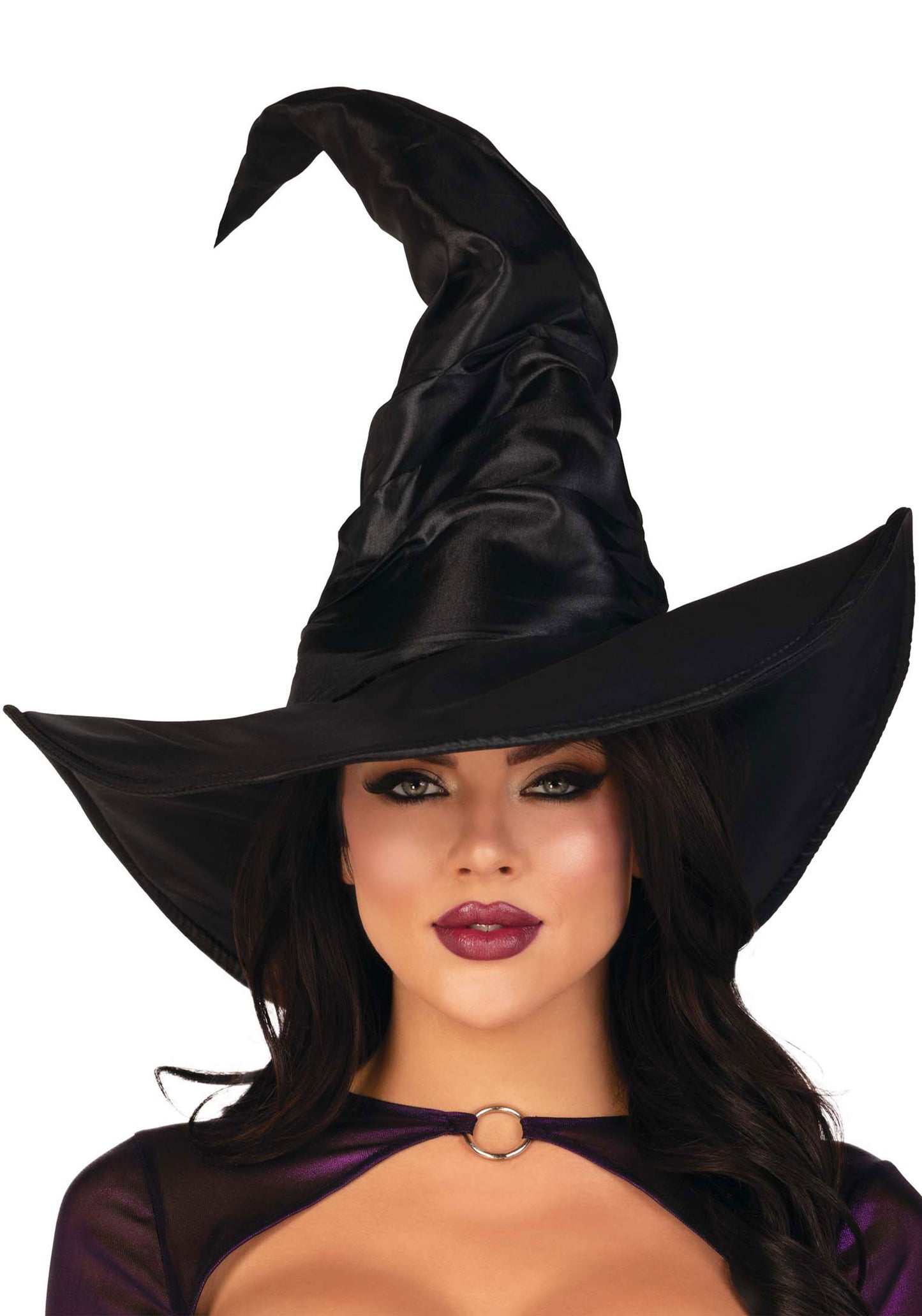 Large Ruched Witch Hat