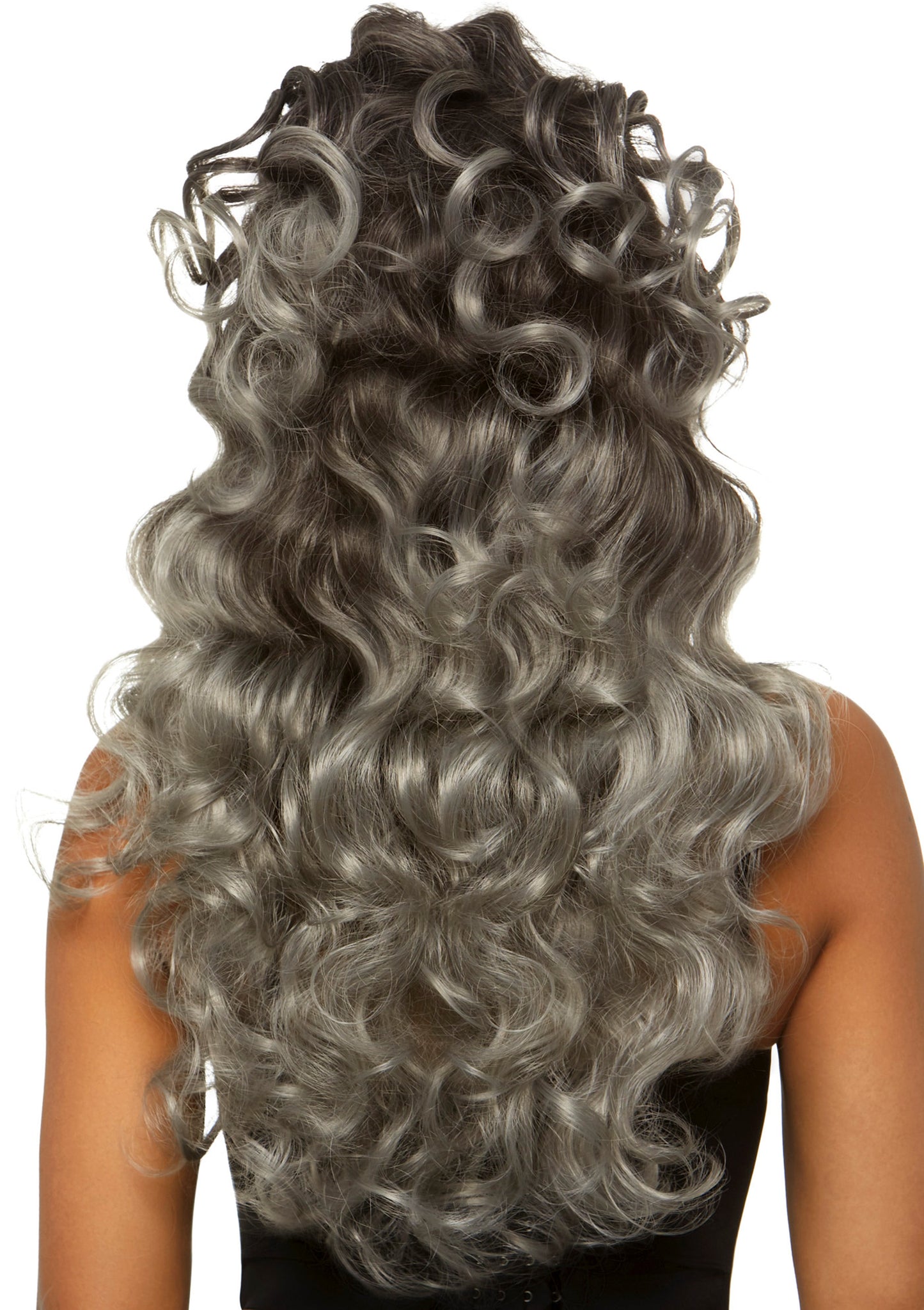 Leg Avenue A2856 Long curly wispy bang wig