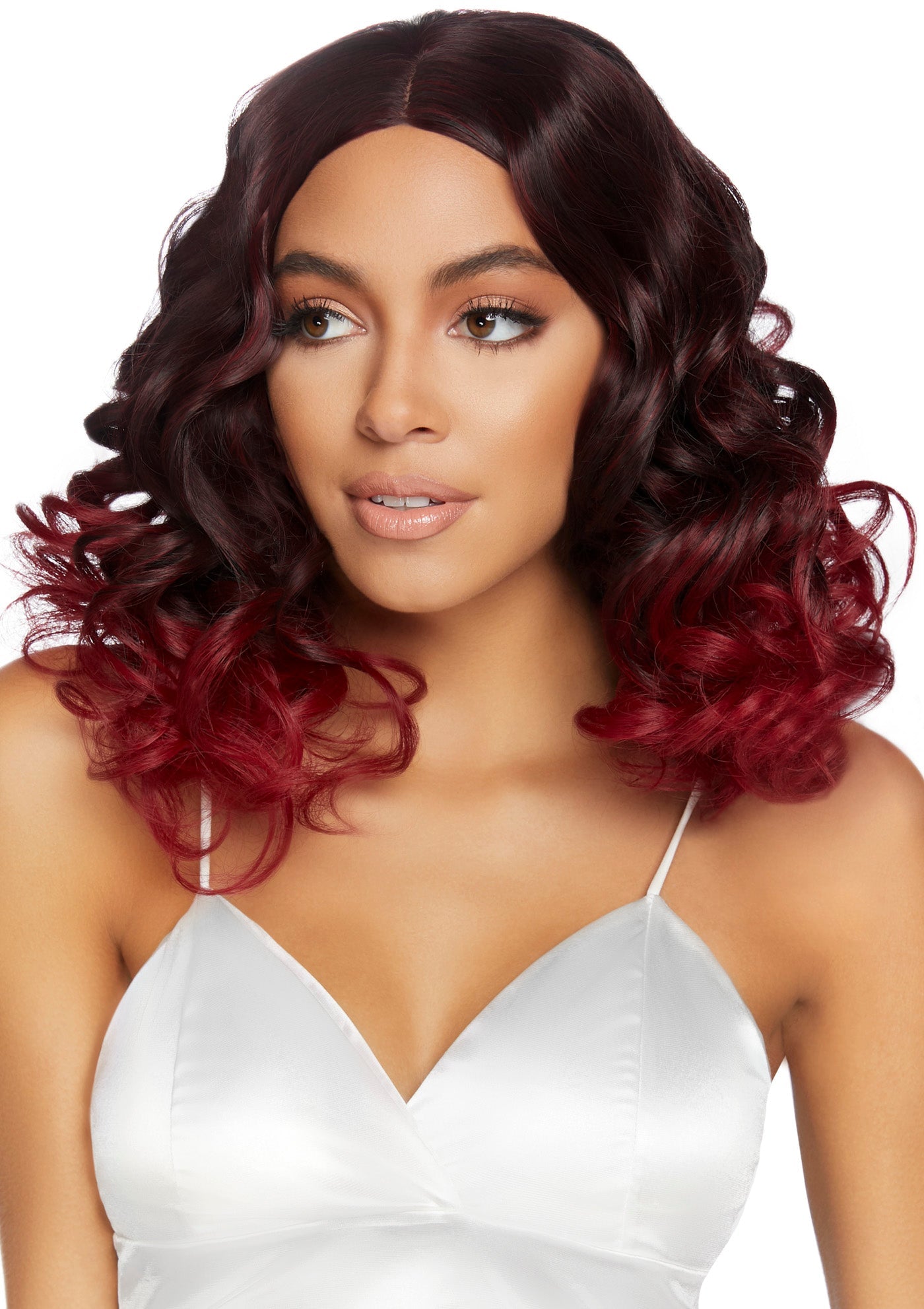 Leg Avenue A2865 Curly ombre long bob wig