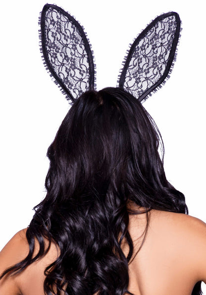 Leg Avenue A2912 Ruffle trimmed bunny ears