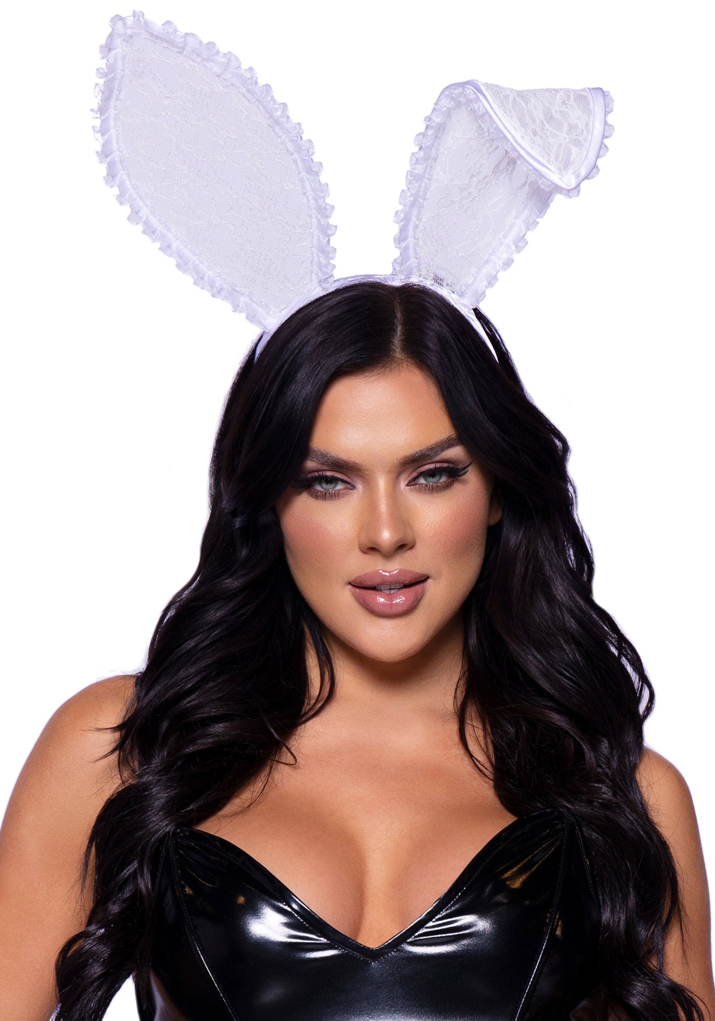 Leg Avenue A2912 Ruffle trimmed bunny ears