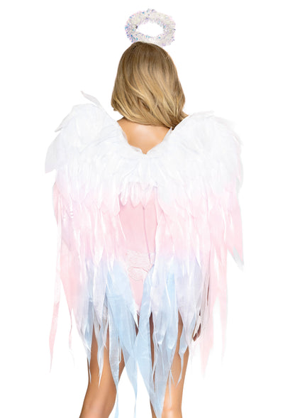 Angel Chiffon Wings &  Headband