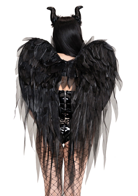 Dark Enchantress Wings & Horn Set