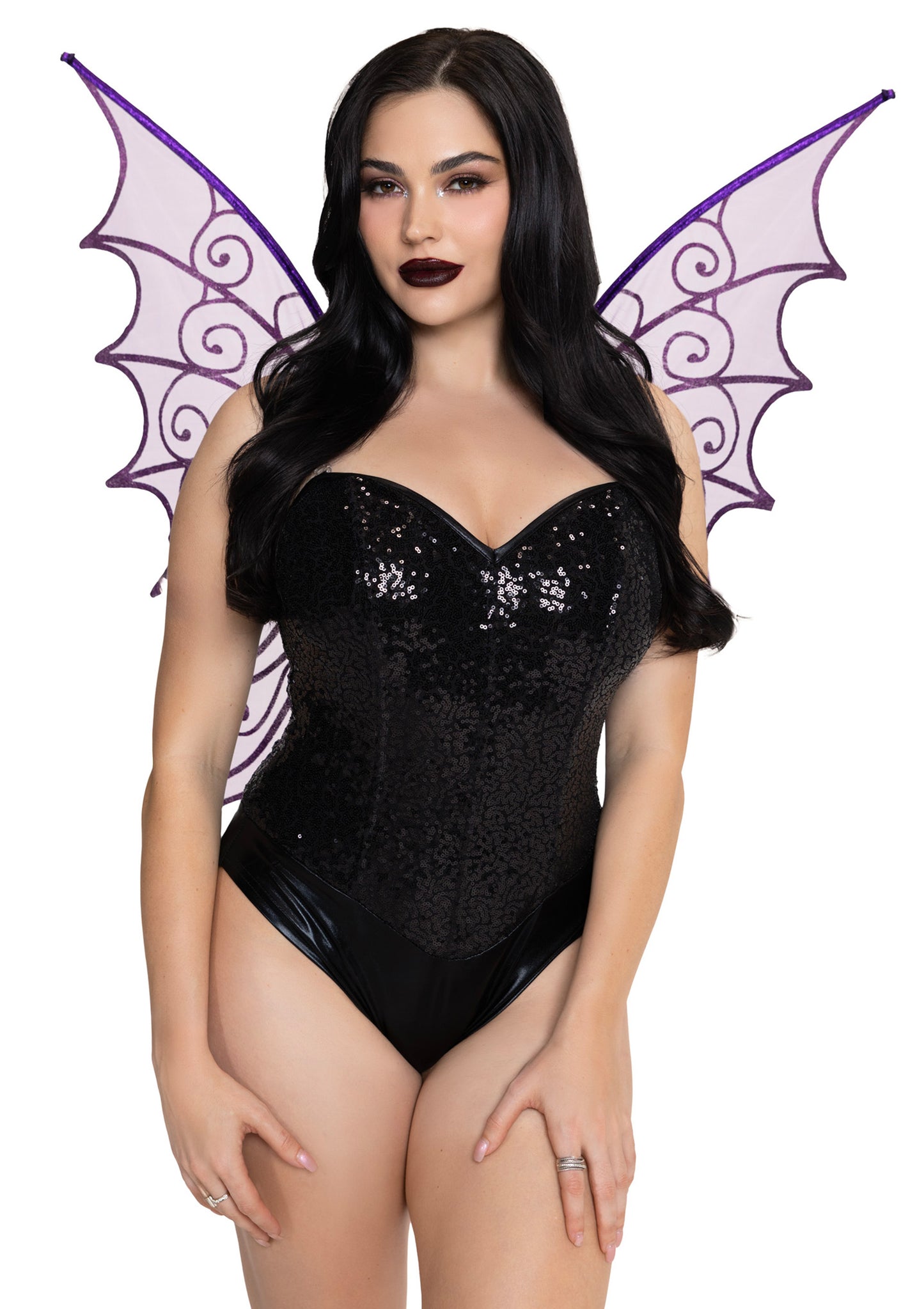 Glitter Strapless Pixie Wings