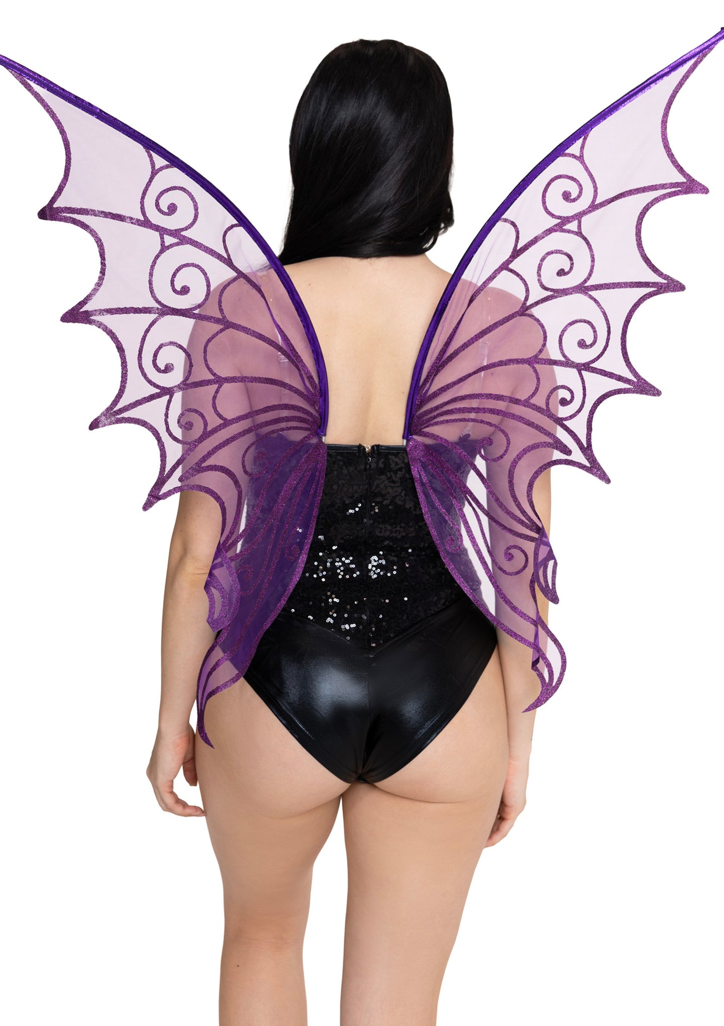 Glitter Strapless Pixie Wings