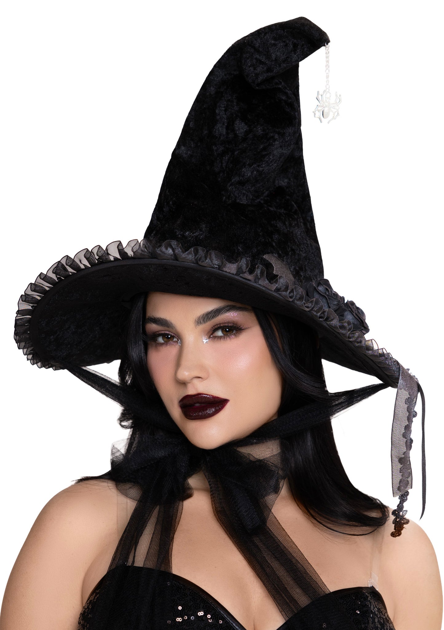 Dark Lolita Velvet Witch Hat