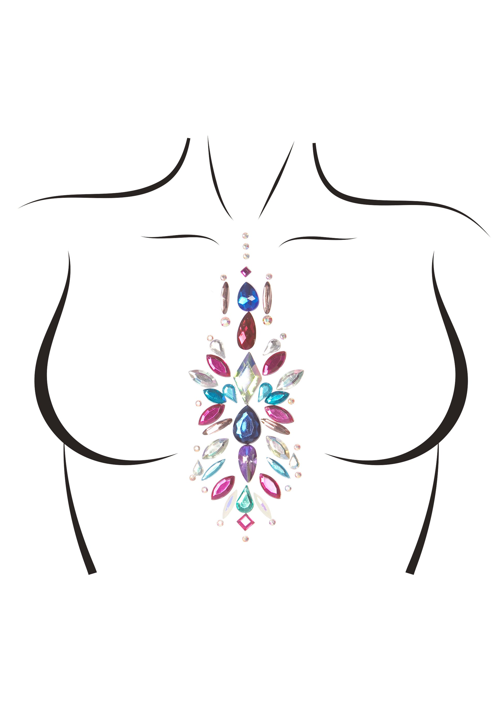 Leg Avenue BODY010 Xali body jewels sticker