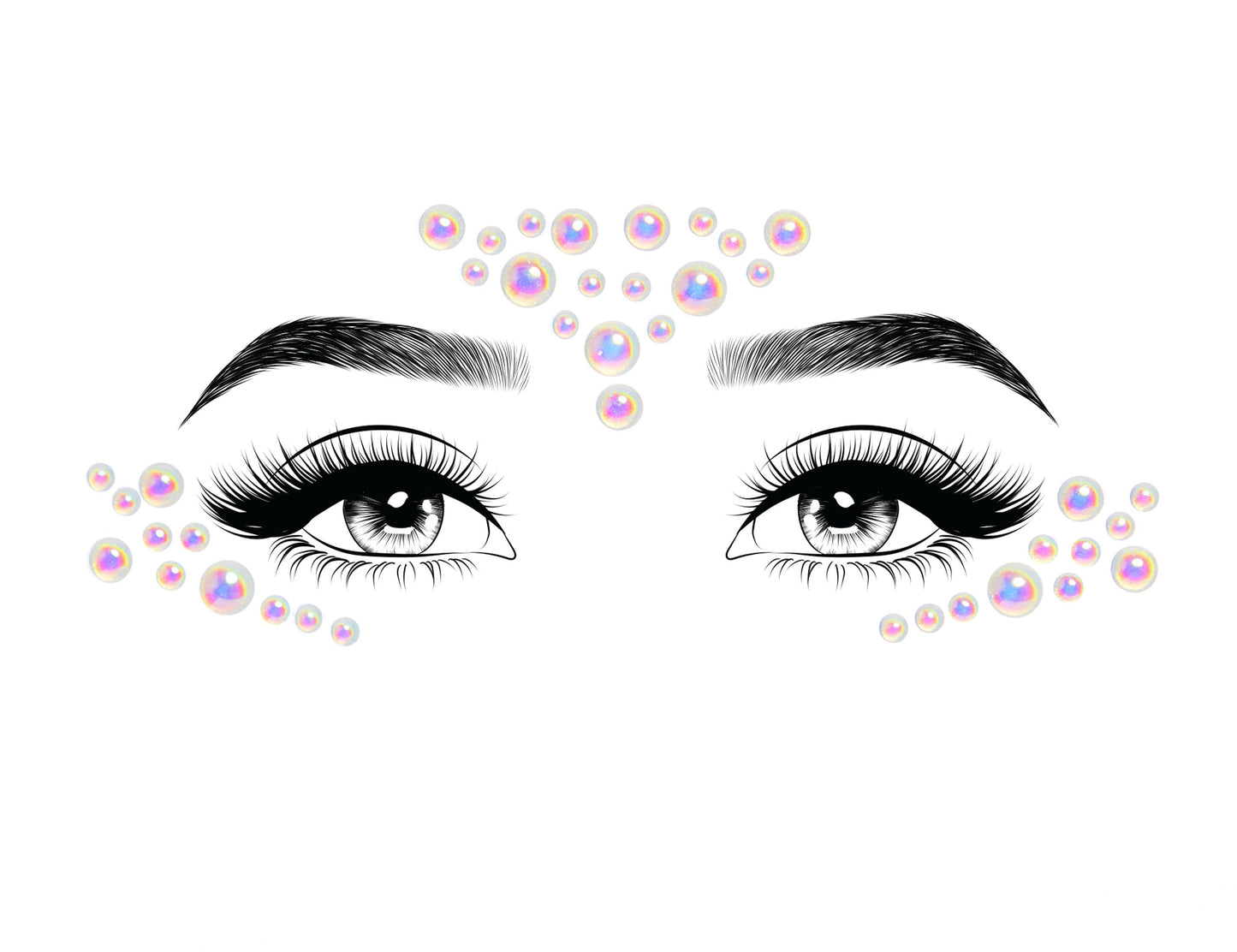 Leg Avenue EYE011 Liri face jewels sticker