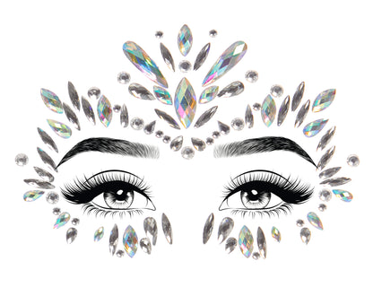 Iris Adhesive Face Jewels Sticker