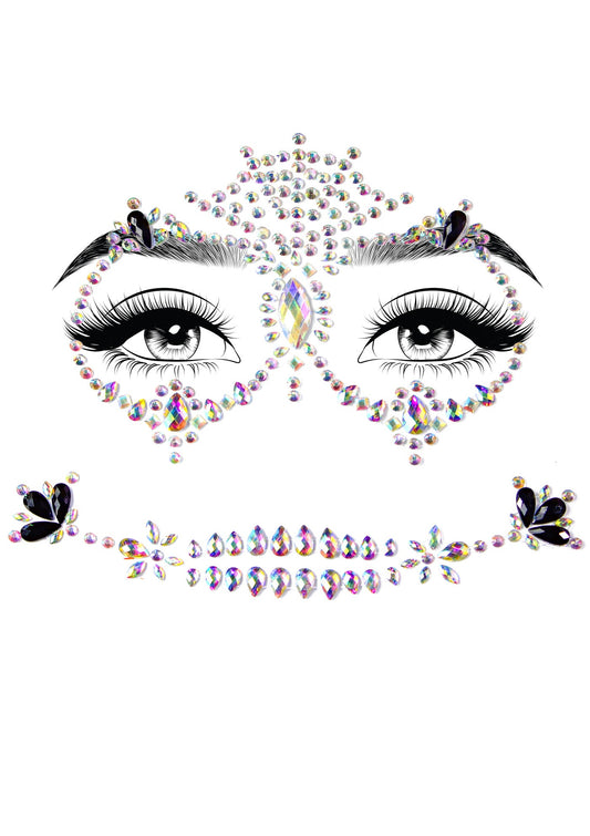 Leg Avenue EYE024 Calavera face jewels sticker