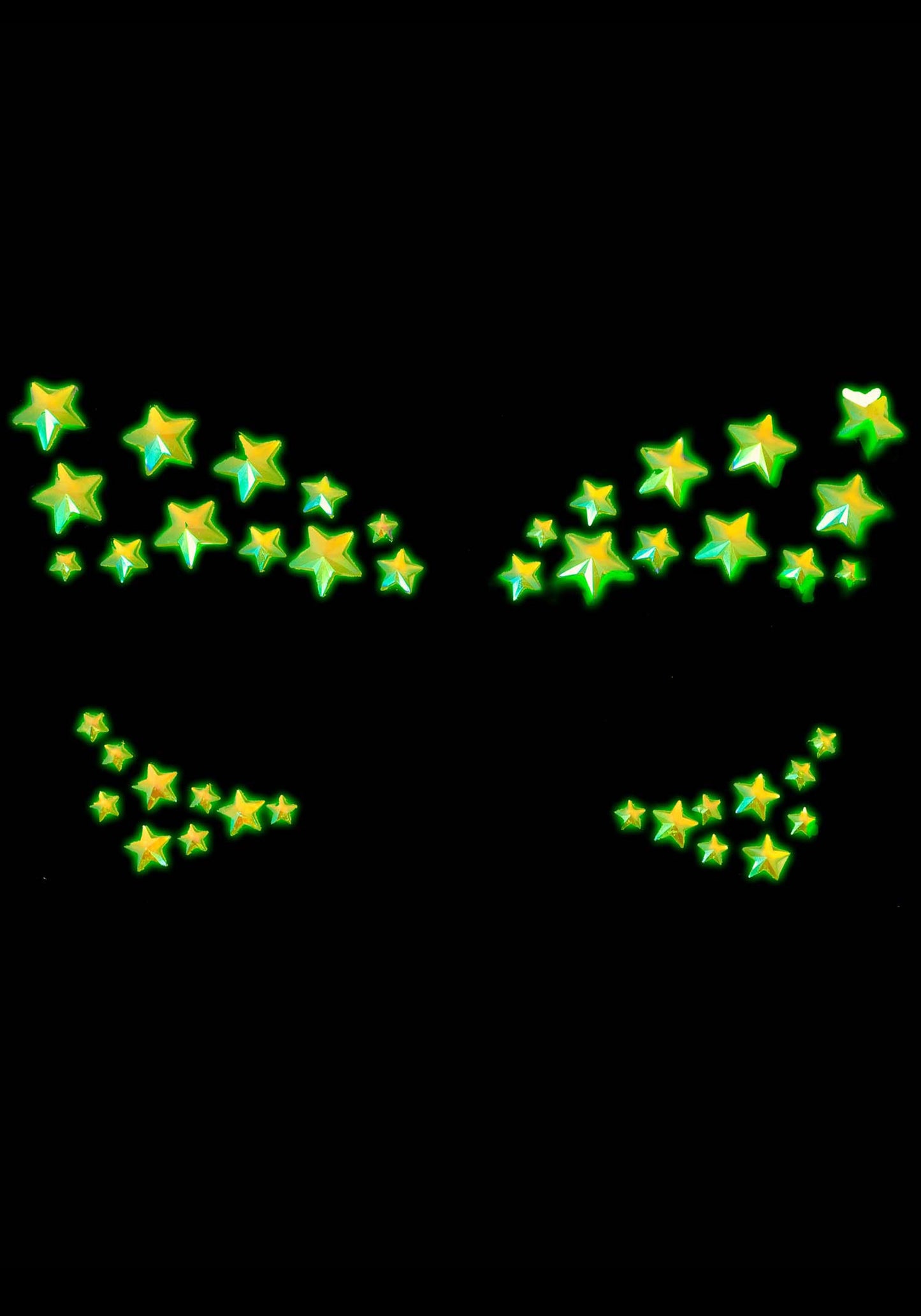 Celeste Glow In The Dark Face Jewels