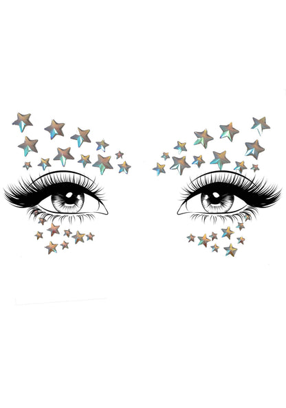 Celeste Glow In The Dark Face Jewels