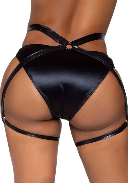 Wetlook O-Ring Garter Butt Harness