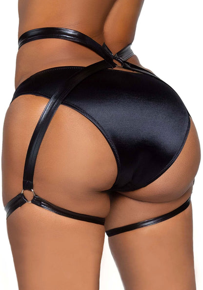 Wetlook O-Ring Garter Butt Harness