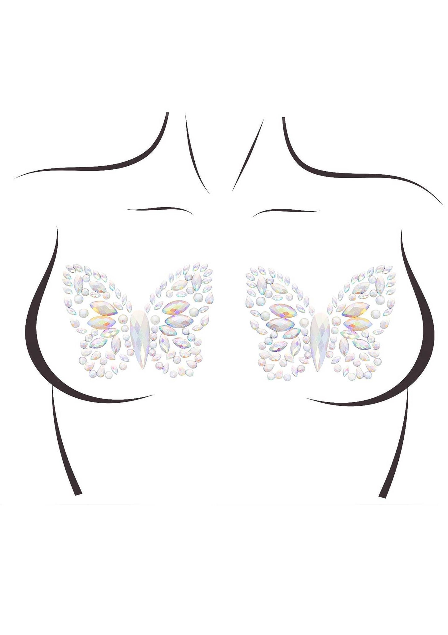 Chrysallis Nipple Sticker