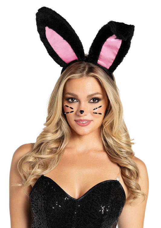 Plush Bunny Ears Headband