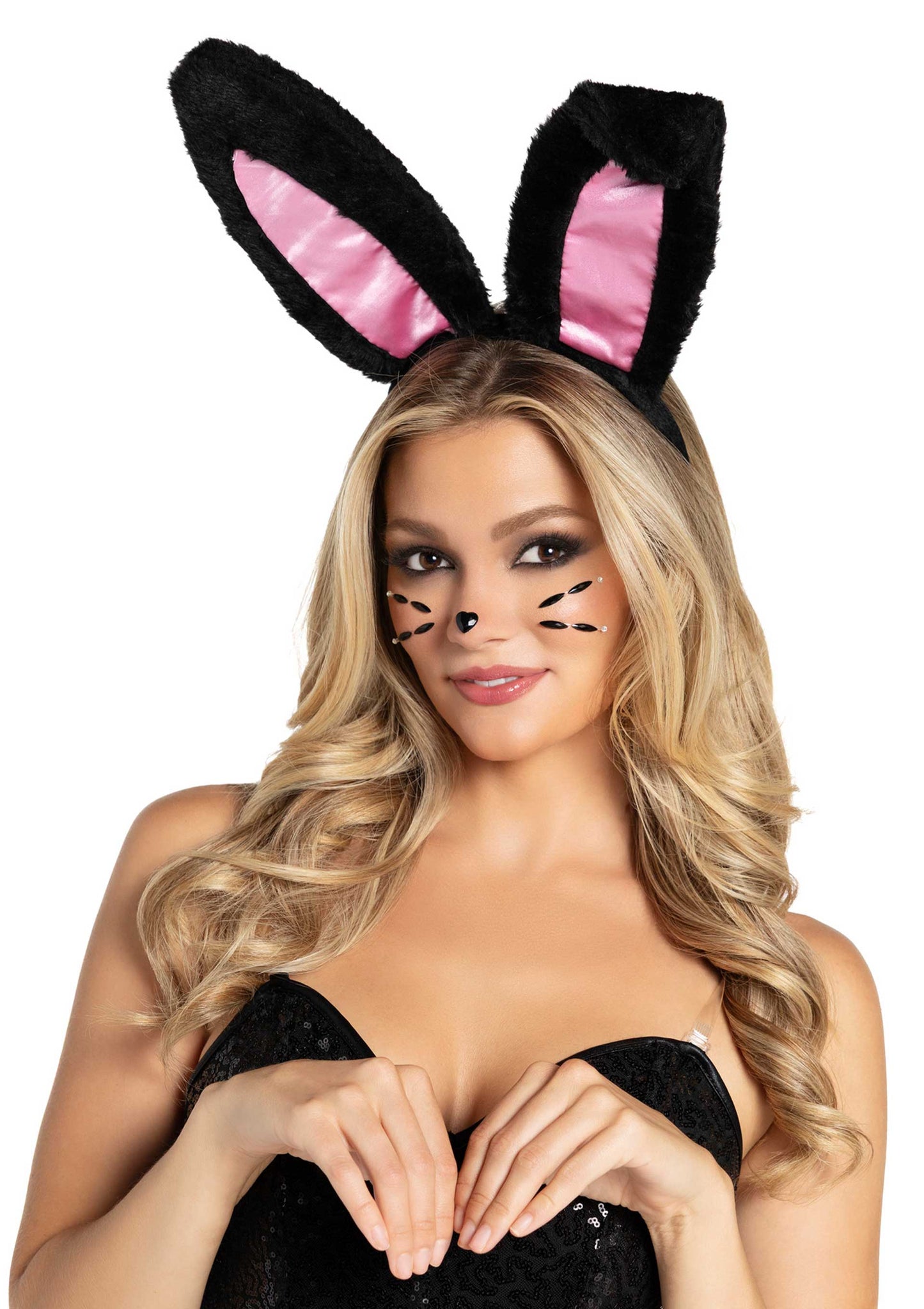Plush Bunny Ears Headband