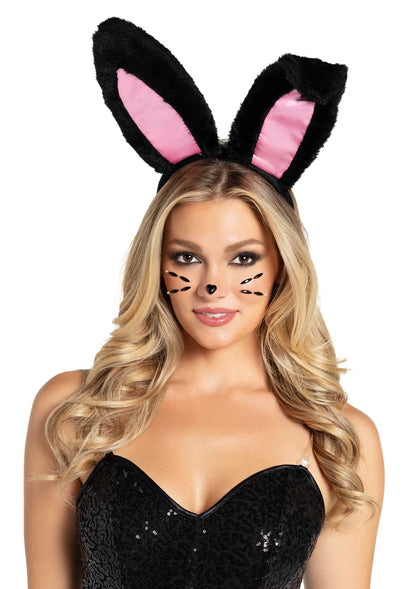 Plush Bunny Ears Headband