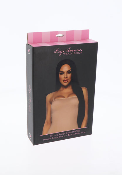 Long Straight Center Part Wig