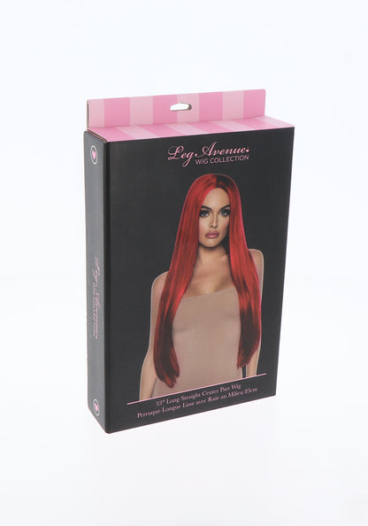 Long Straight Center Part Wig