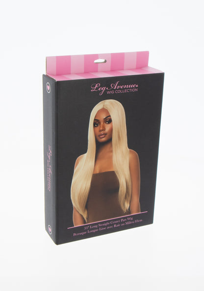 Long Straight Center Part Wig