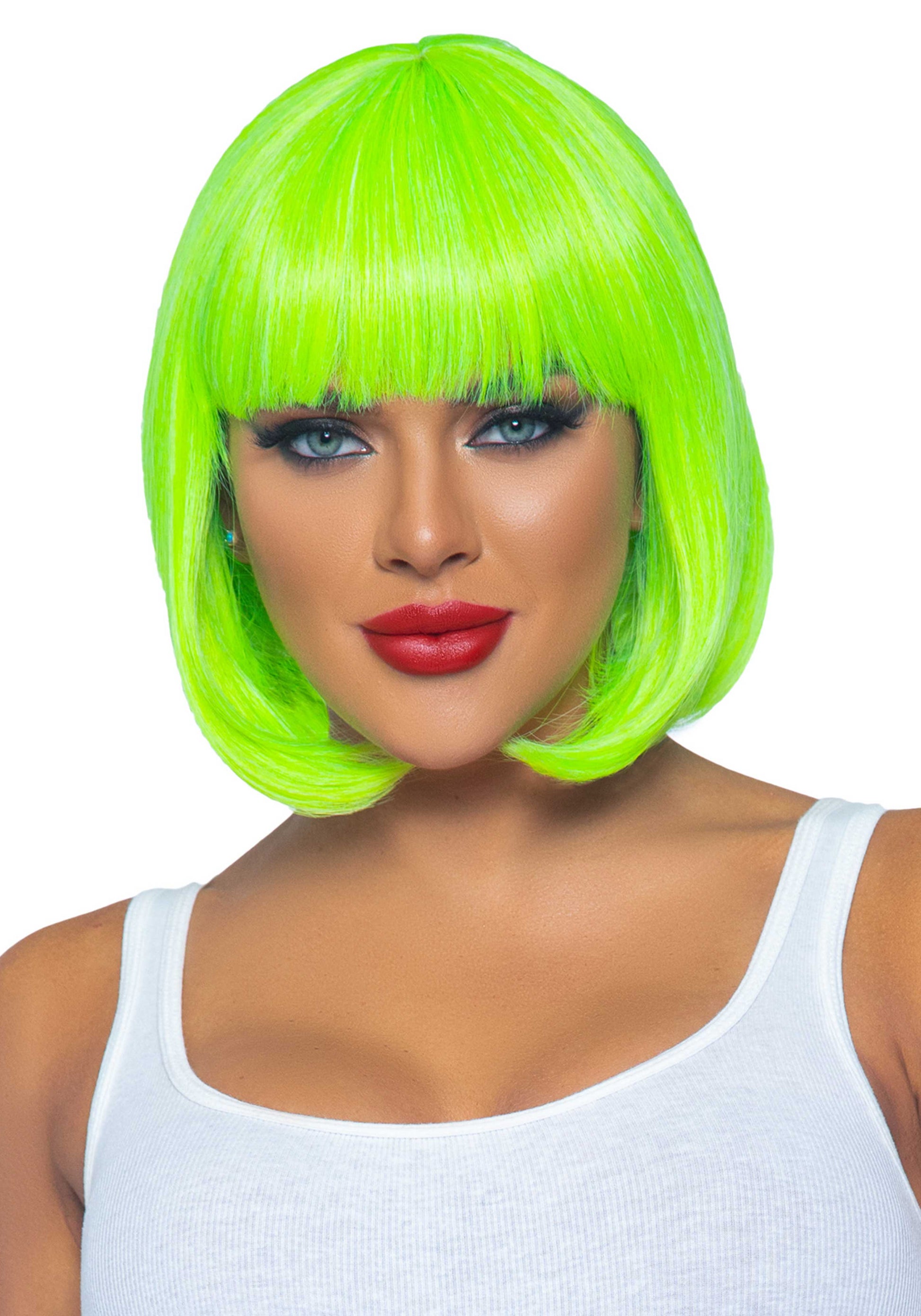 Leg Avenue A2907 12" Neon short bob wig