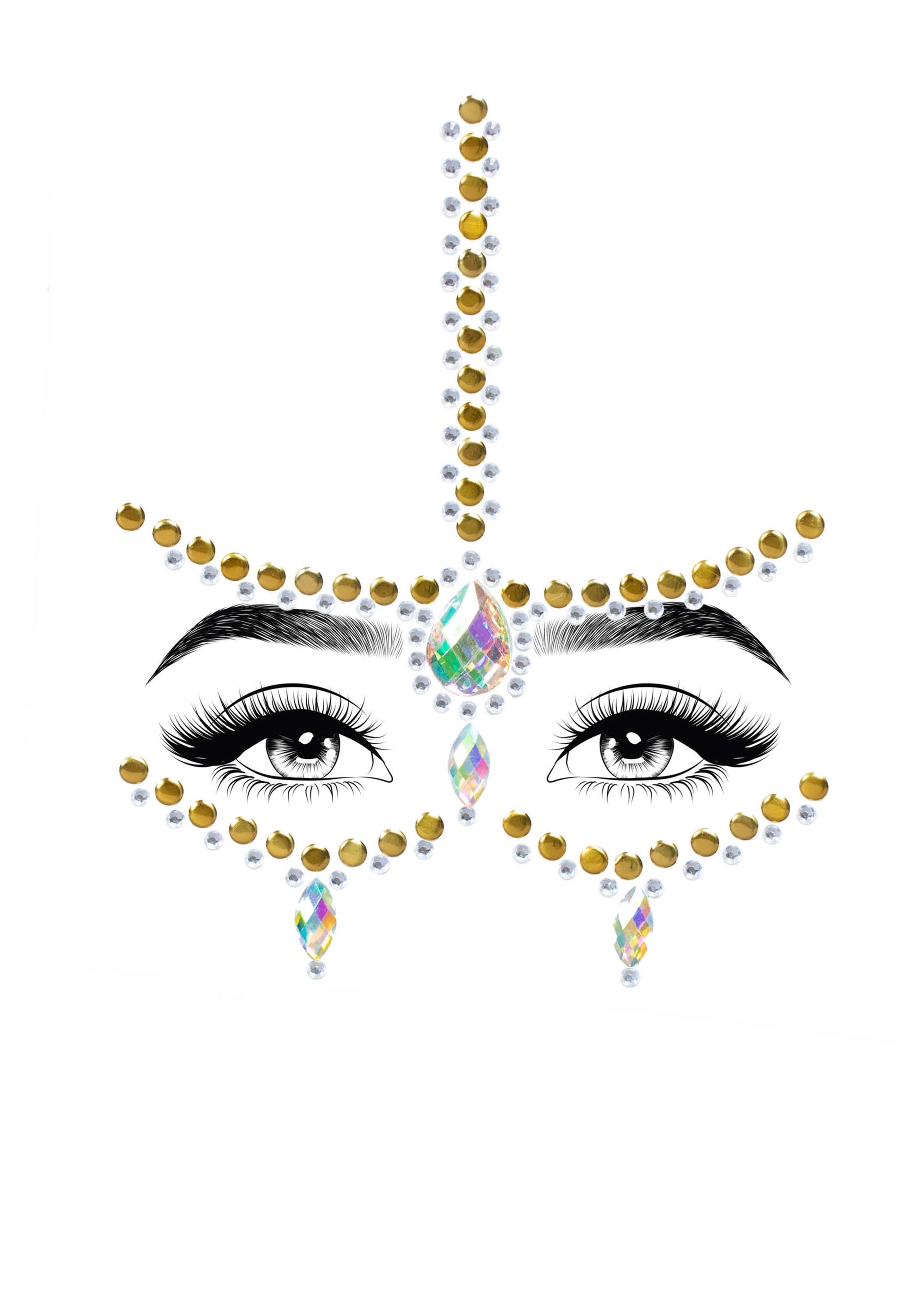 Leg Avenue EYE029 Eden Face jewels sticker