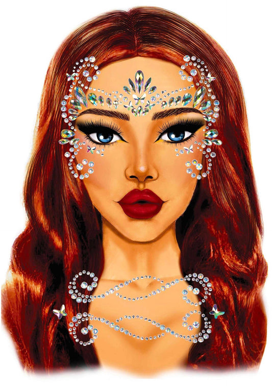 Pixie Adhesive Face Jewels Sticker