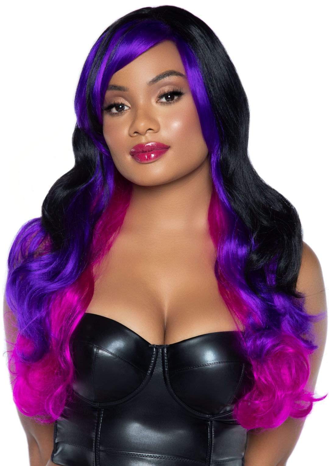 Allure Multi Color Long Wavy Wig