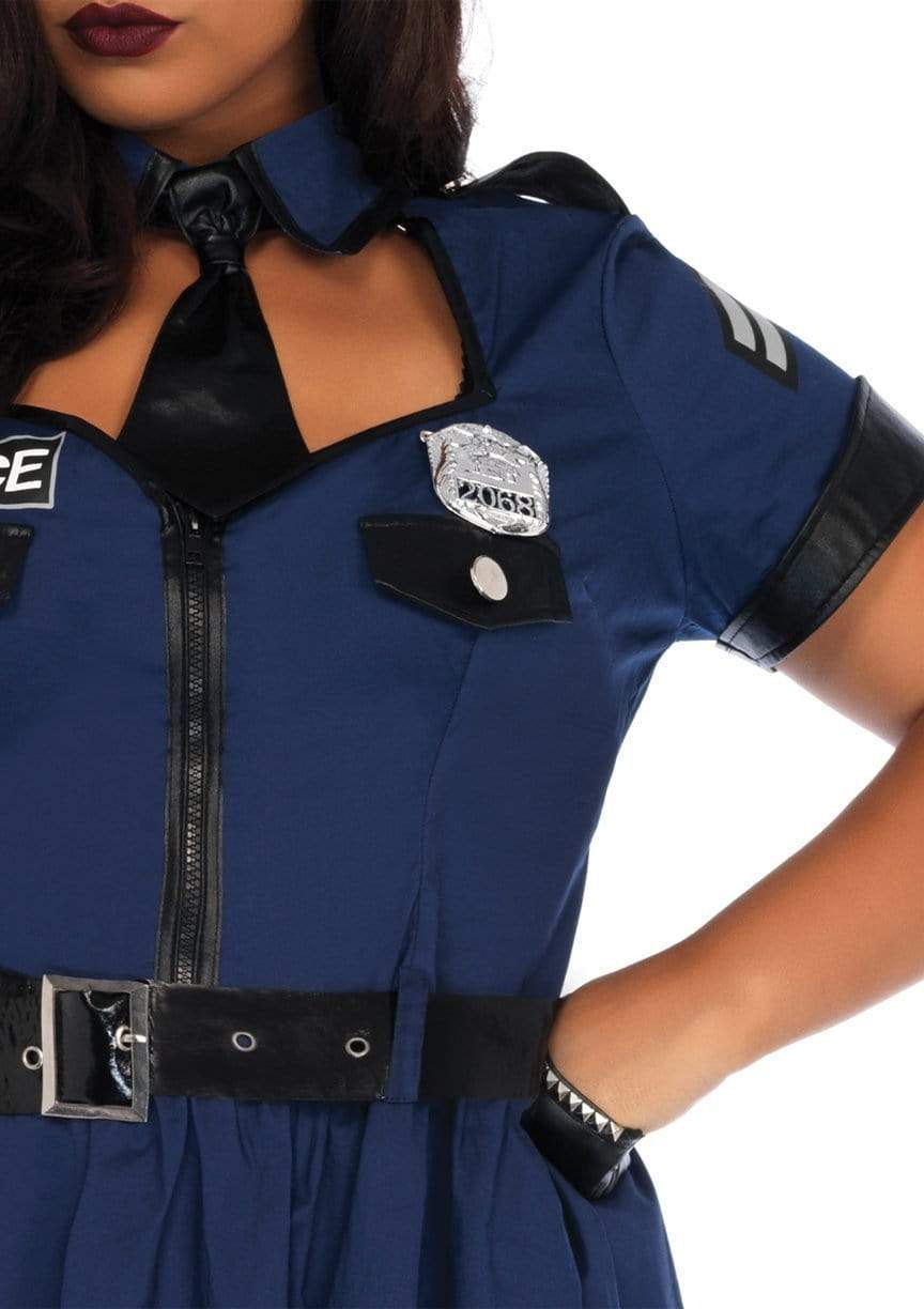 Plus Flirty Cop Dress