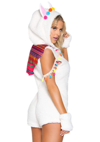 Cuddly Llama Romper