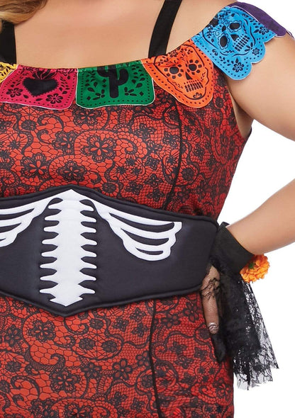 Plus Deluxe Day Of The Dead Dress