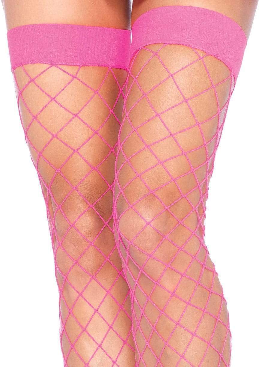 Fence Net Thigh Highs